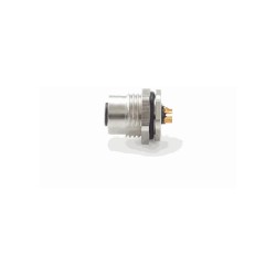 Connecteur femelle M12, 2 pol., S Encoding IP67, 16A, non-blindé